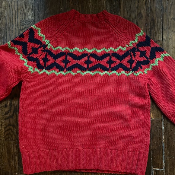 UNISEX VINTAGE ABERCROMBIE FAIR ISLE SWEATER - Picture 4 of 4